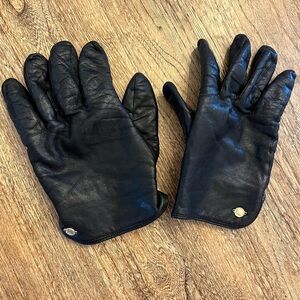 Men’s gloves leather 100% Lana wool 9.5 winter driving gloves